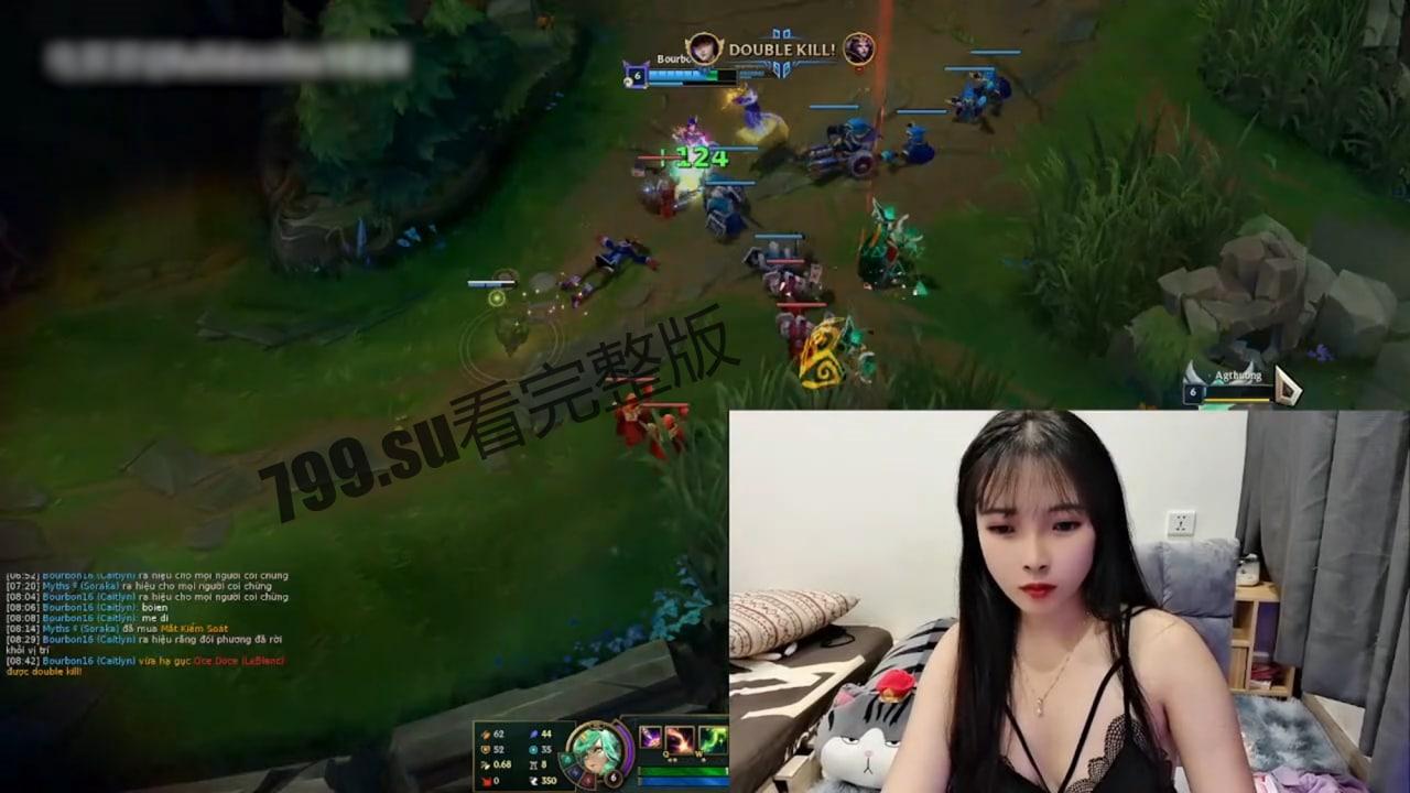 网红主播_Azura_01 全裸玩英雄联盟 输了惩罚自慰秀一波