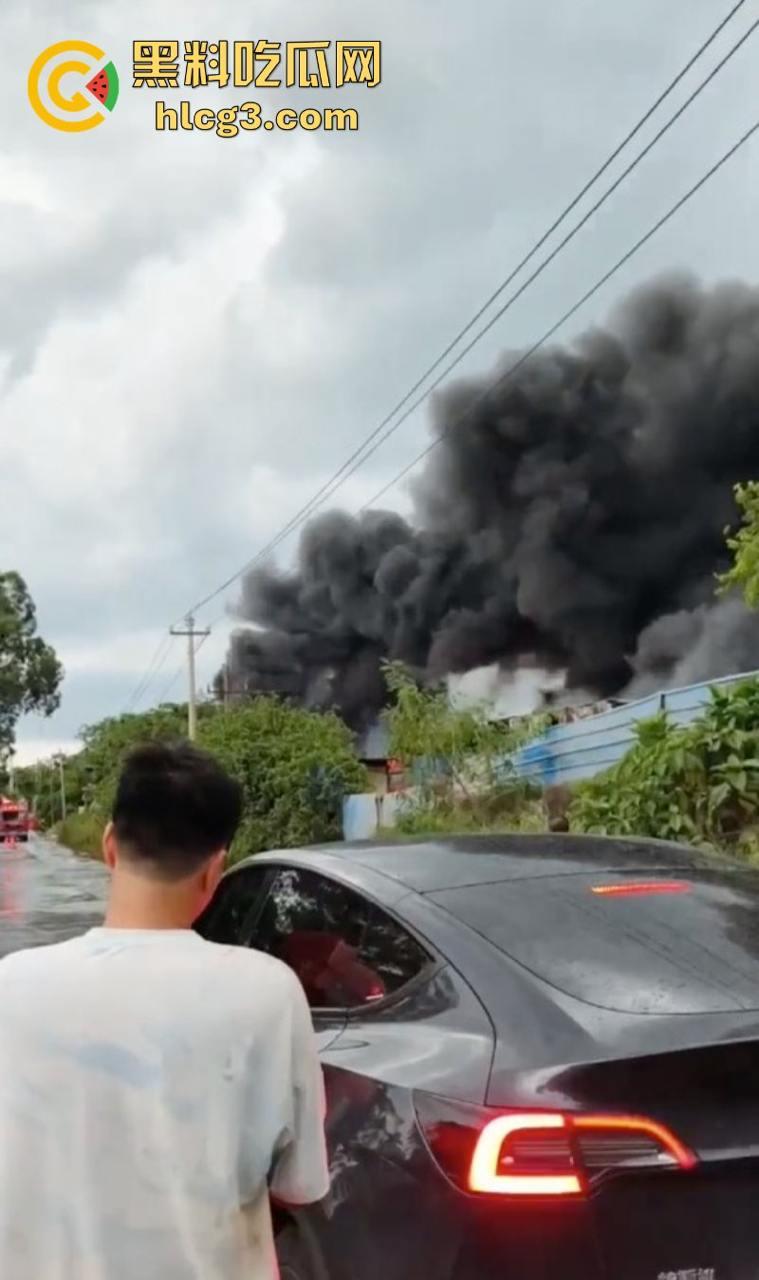 完了 完了 锅烧穿了!海口垦科路一处库房突发大火 现场火光冲天浓烟滚滚!-5