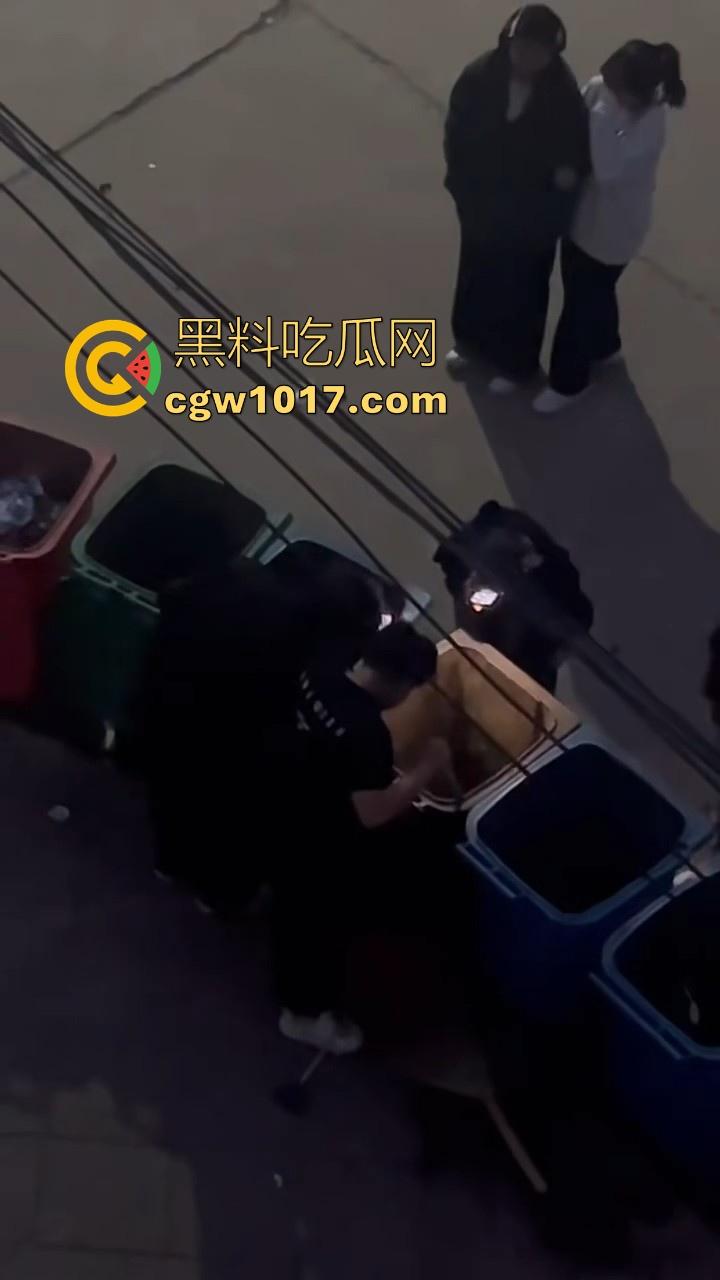 甘肃财贸职业学院学生虐狗事件曝光!把流浪小狗放到垃圾桶李用棍子猛捅,学生抖音扩散,多个账号被封禁!-6