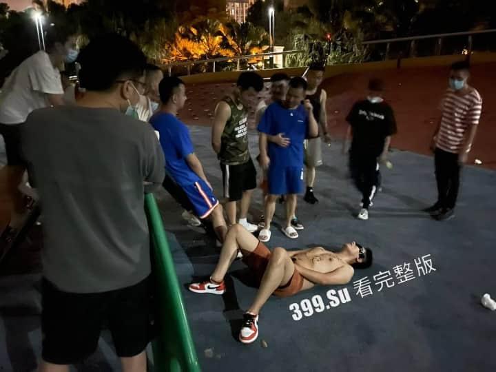 成都沙河公园  男同聚众淫乱事件  还得是gay圈玩的花