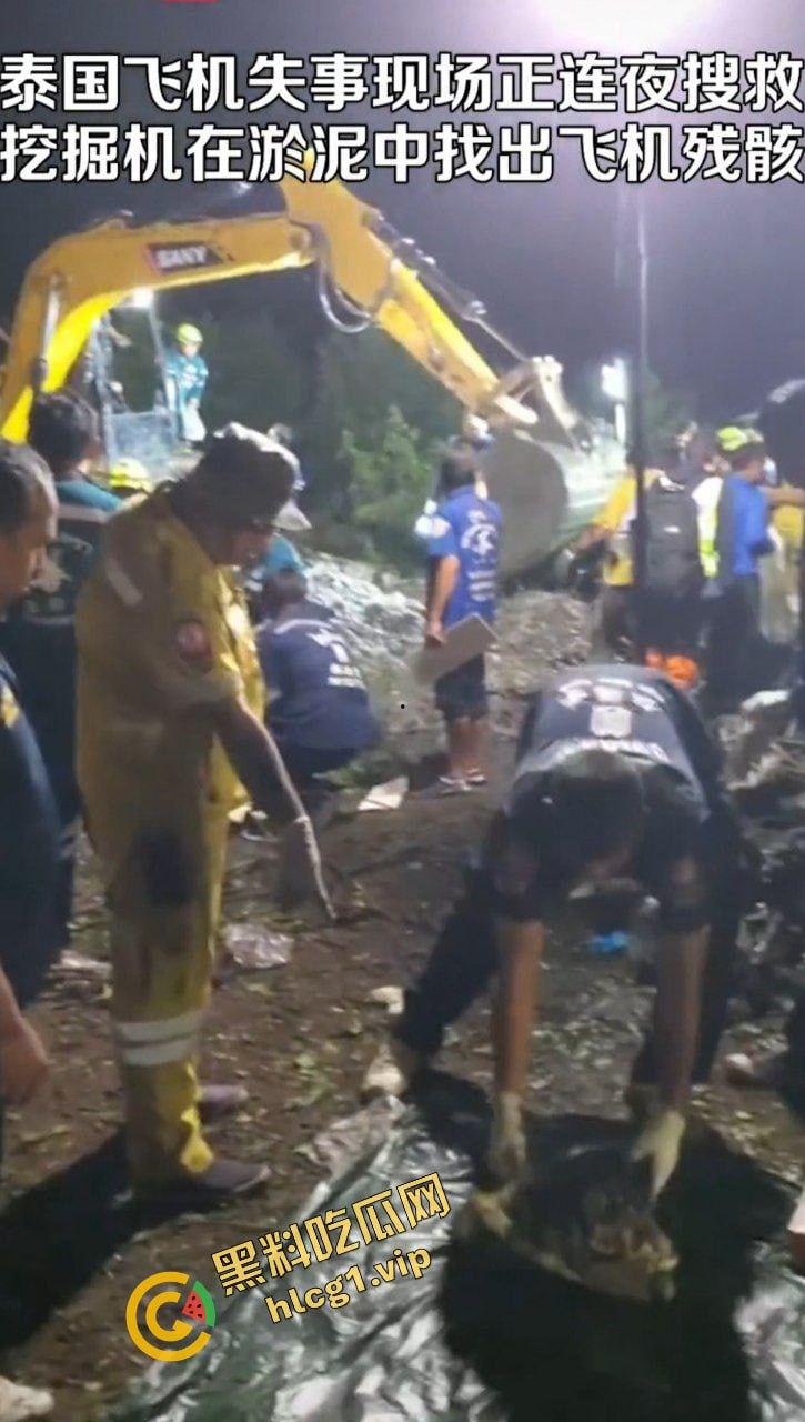 泰国坠机空难事件!于泰国北柳府坠毁 9人全部死亡 有5人为中国人!-4