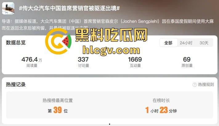 因吸食可卡因,大众高管遭中国驱逐!外交部强硬表态:外国人在华违法零容忍!-8