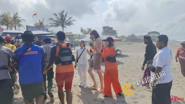 【卡琳娜】痛苦回应事发经过【仲尼】巴厘岛溺亡 生日变忌日 搜救现场画面曝光-8