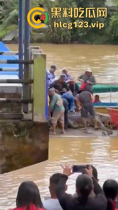 鳄鱼杀人开宴!小镇女孩惨遭下肚,砂捞越首次鳄鱼吃人,残骸成谜!-9