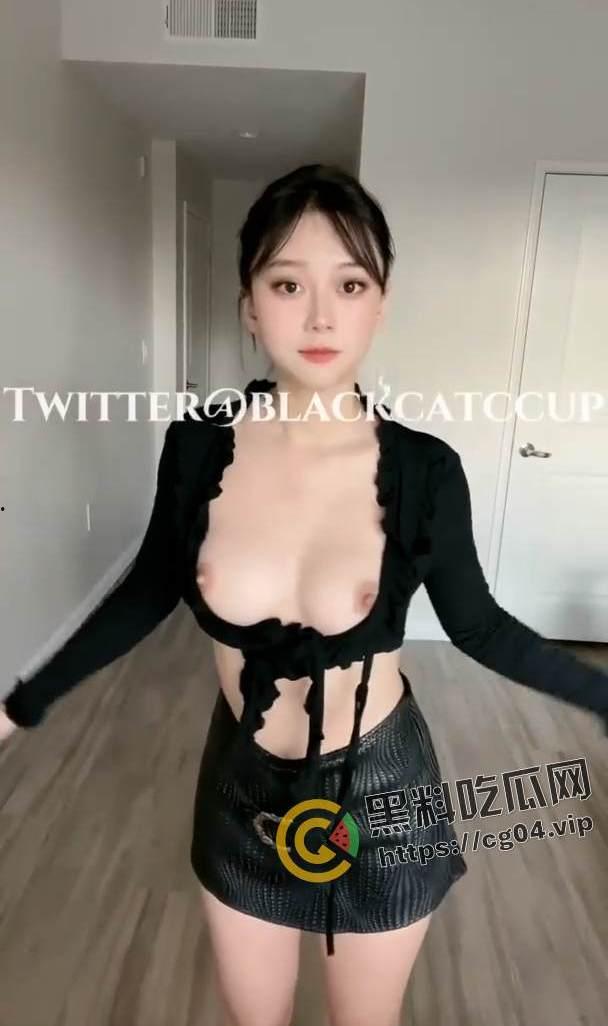 推特福利姬 白嫩美少女#blackcatccup 抖音风 裸舞 自慰 反差婊定制私拍大合集-6