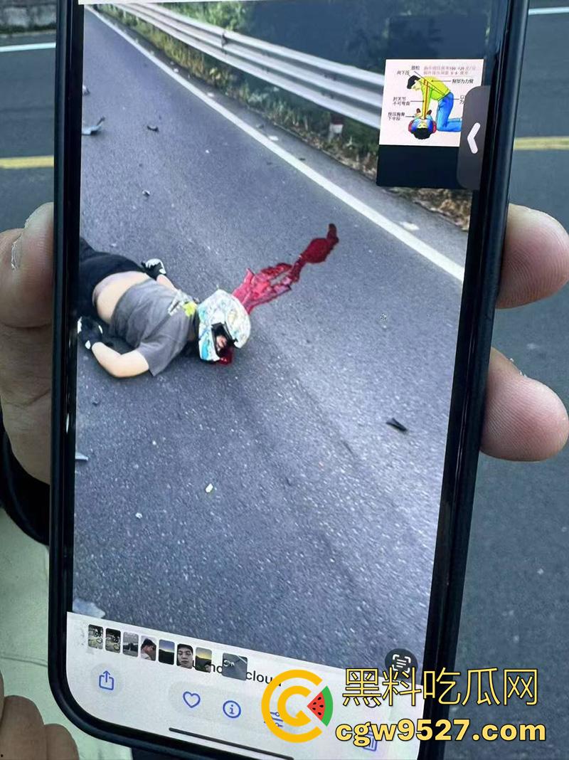 浙江宁波四明山,又一骑手陨落,不到16的少年,无证驾驶压弯失败,车毁人亡满地鲜血!-11